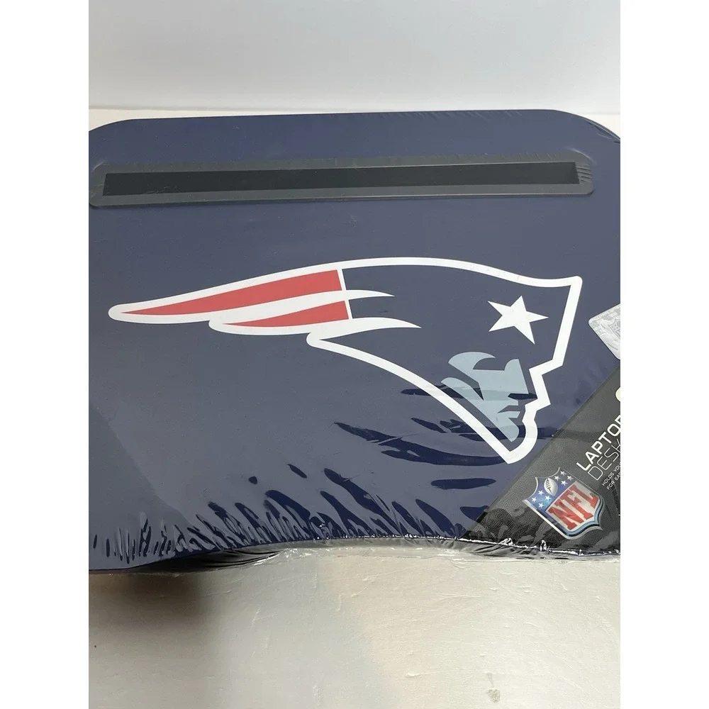 NFL Cushioned Lap Desk iPad Tablet Android iPhone Devices New England Patriots
